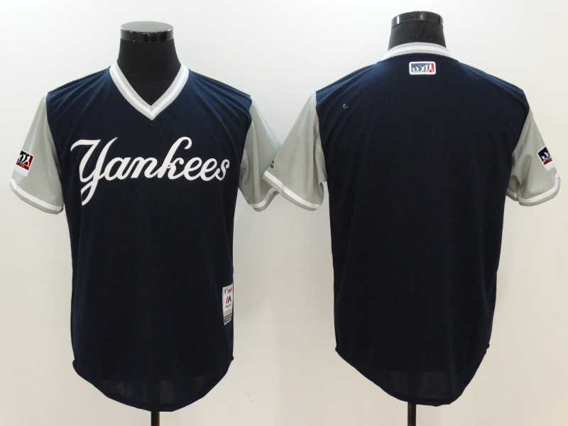 Customized Men's Yankees Navy 2018 Players Weekend Stitched Jersey,We sell and wholesale Customized Men's Yankees Navy 2018 Players Weekend Stitched Jersey on line form chian!